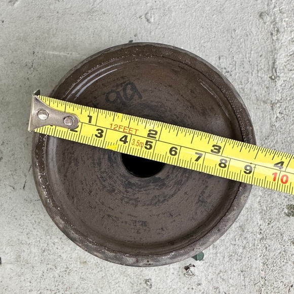 Dark Basalt Clay Standard Flower Pot Planter - Picture 12 of 14